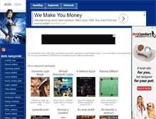 Tablet Screenshot of jatek-zona.hu